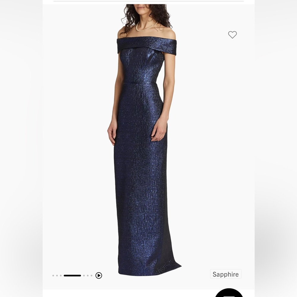 Teri Jon by Ricki Freeman Jacquard Gown
